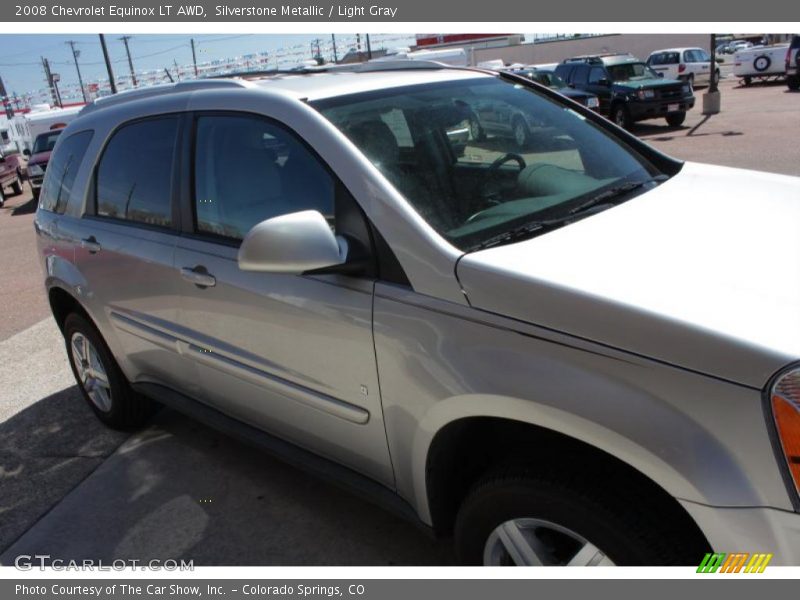 Silverstone Metallic / Light Gray 2008 Chevrolet Equinox LT AWD