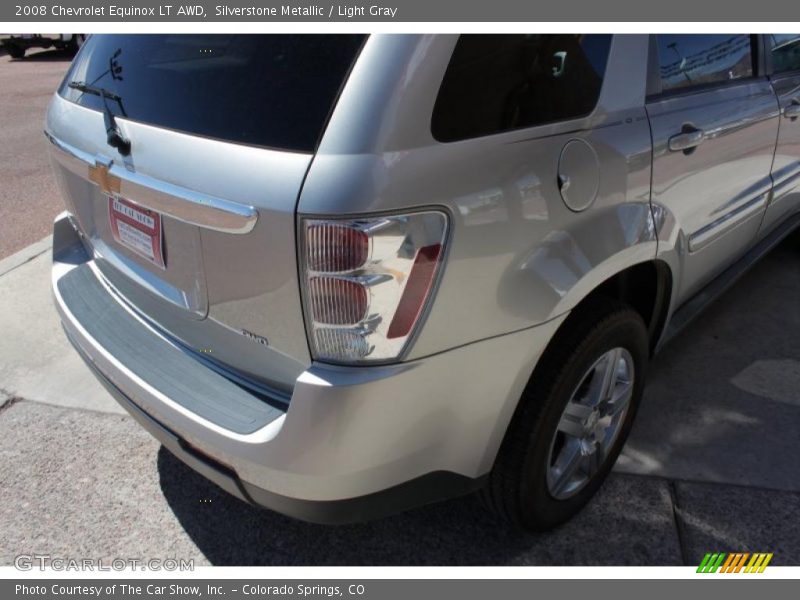 Silverstone Metallic / Light Gray 2008 Chevrolet Equinox LT AWD