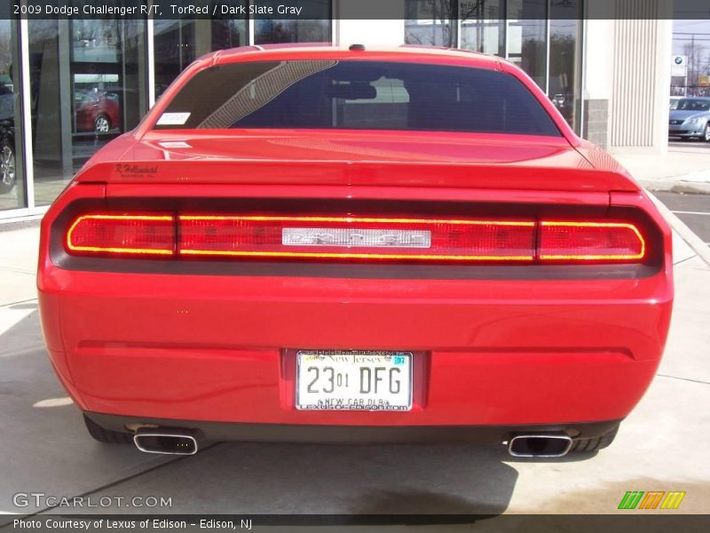 TorRed / Dark Slate Gray 2009 Dodge Challenger R/T