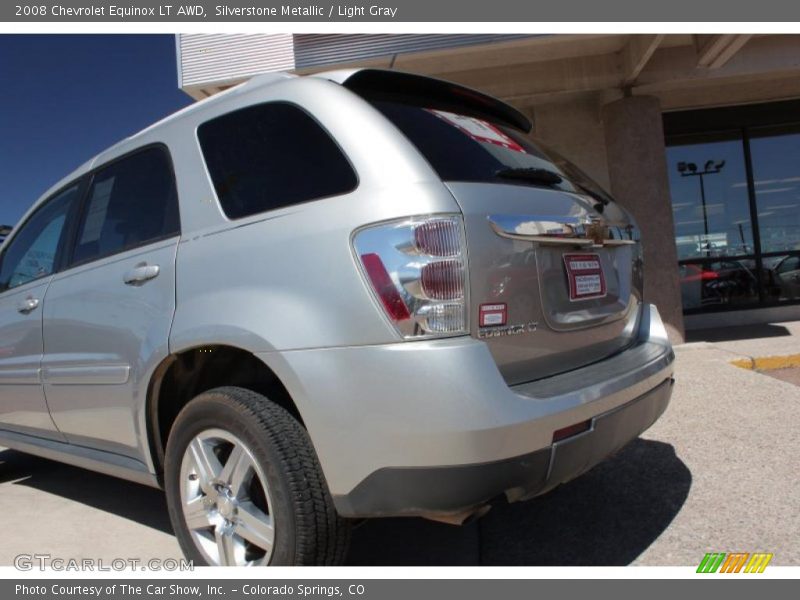 Silverstone Metallic / Light Gray 2008 Chevrolet Equinox LT AWD