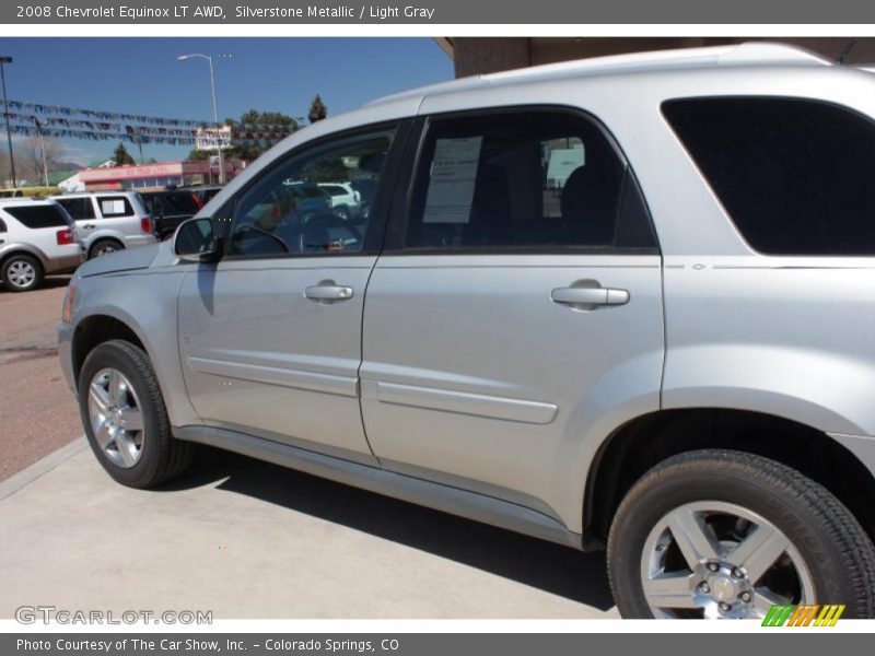 Silverstone Metallic / Light Gray 2008 Chevrolet Equinox LT AWD