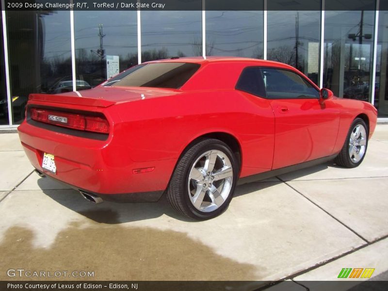 TorRed / Dark Slate Gray 2009 Dodge Challenger R/T