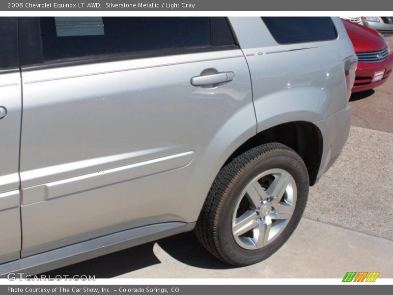 Silverstone Metallic / Light Gray 2008 Chevrolet Equinox LT AWD