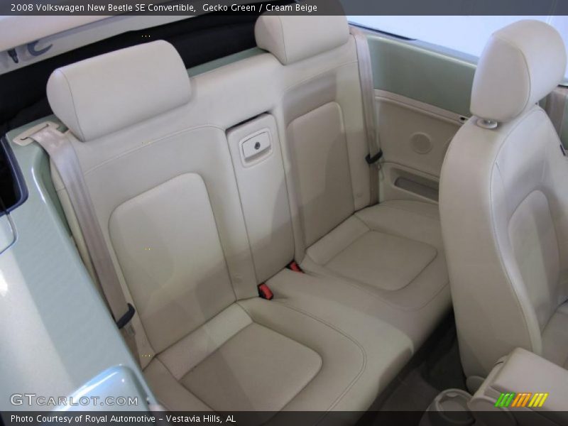 Gecko Green / Cream Beige 2008 Volkswagen New Beetle SE Convertible