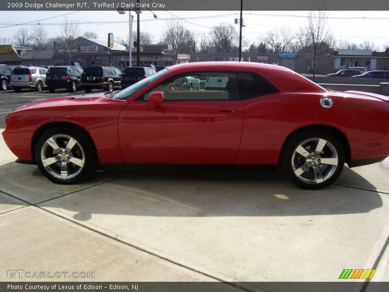 TorRed / Dark Slate Gray 2009 Dodge Challenger R/T