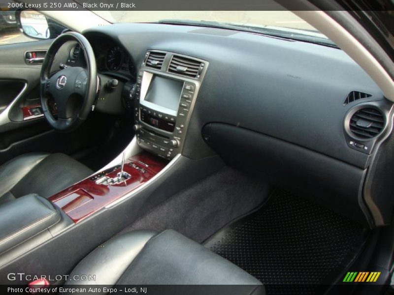 Black Onyx / Black 2006 Lexus IS 250 AWD