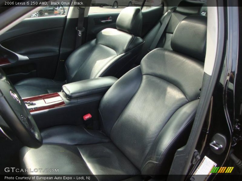 Black Onyx / Black 2006 Lexus IS 250 AWD