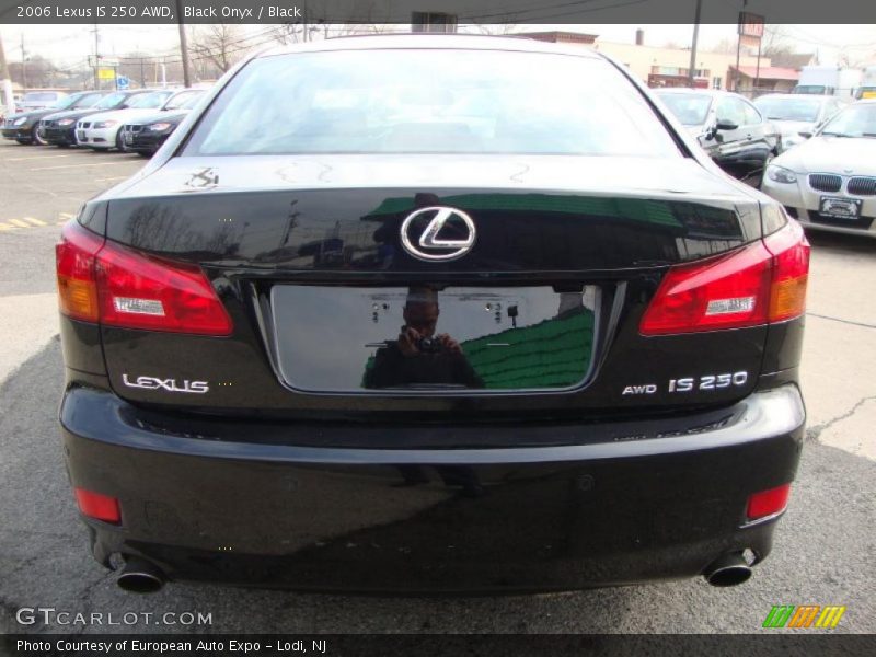 Black Onyx / Black 2006 Lexus IS 250 AWD