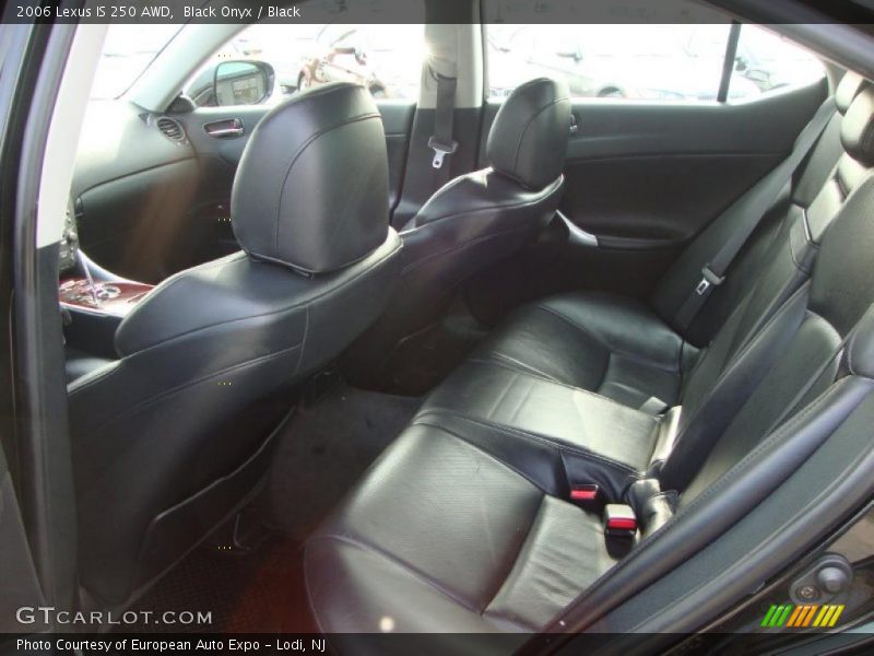Black Onyx / Black 2006 Lexus IS 250 AWD