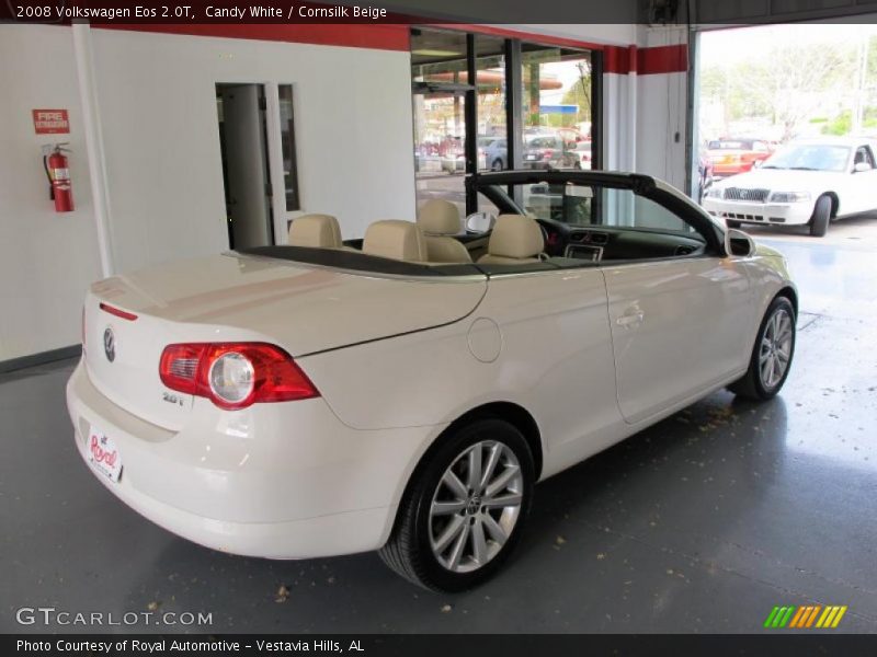 Candy White / Cornsilk Beige 2008 Volkswagen Eos 2.0T