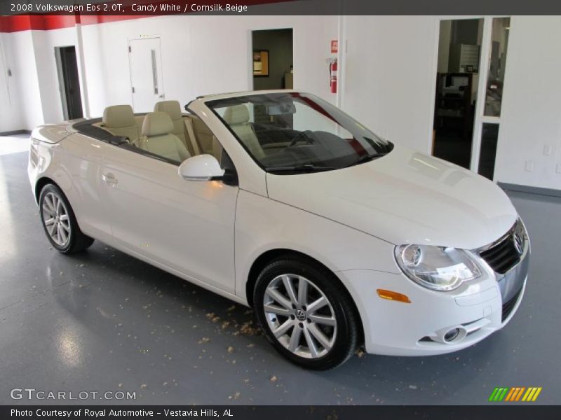 Candy White / Cornsilk Beige 2008 Volkswagen Eos 2.0T