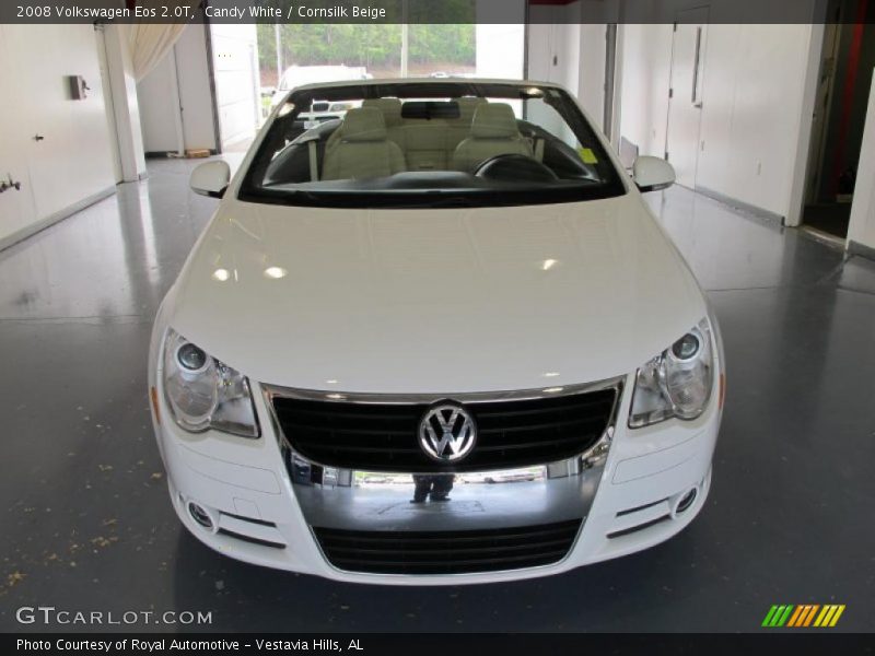 Candy White / Cornsilk Beige 2008 Volkswagen Eos 2.0T