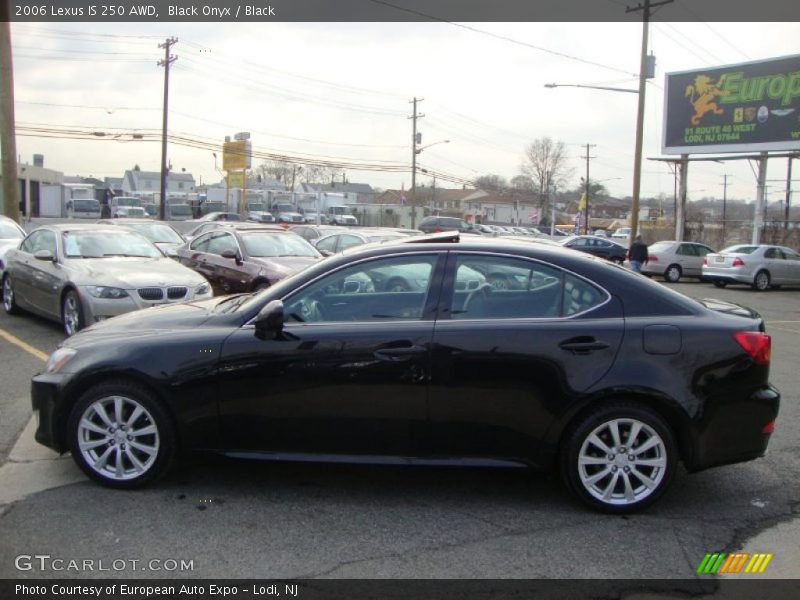 Black Onyx / Black 2006 Lexus IS 250 AWD