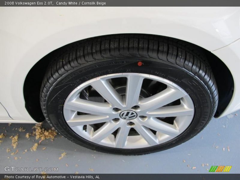 Candy White / Cornsilk Beige 2008 Volkswagen Eos 2.0T