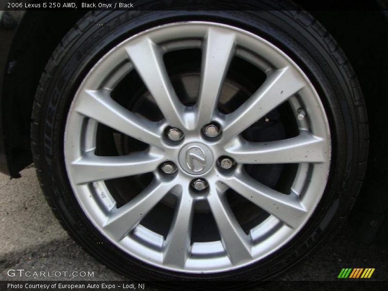 Black Onyx / Black 2006 Lexus IS 250 AWD