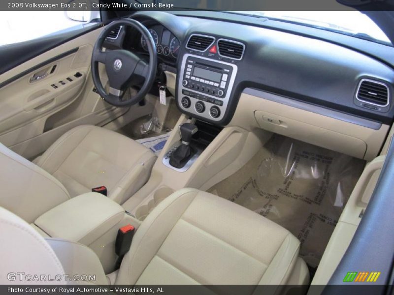 Candy White / Cornsilk Beige 2008 Volkswagen Eos 2.0T