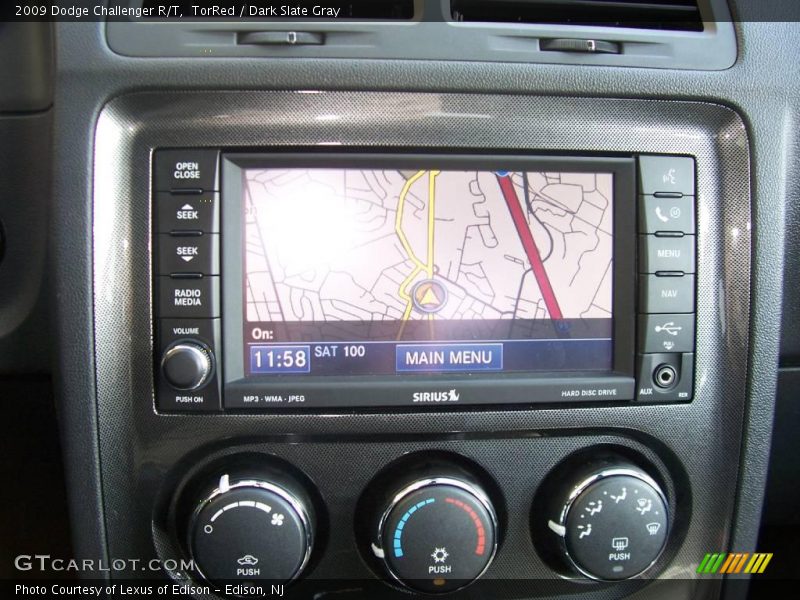 TorRed / Dark Slate Gray 2009 Dodge Challenger R/T