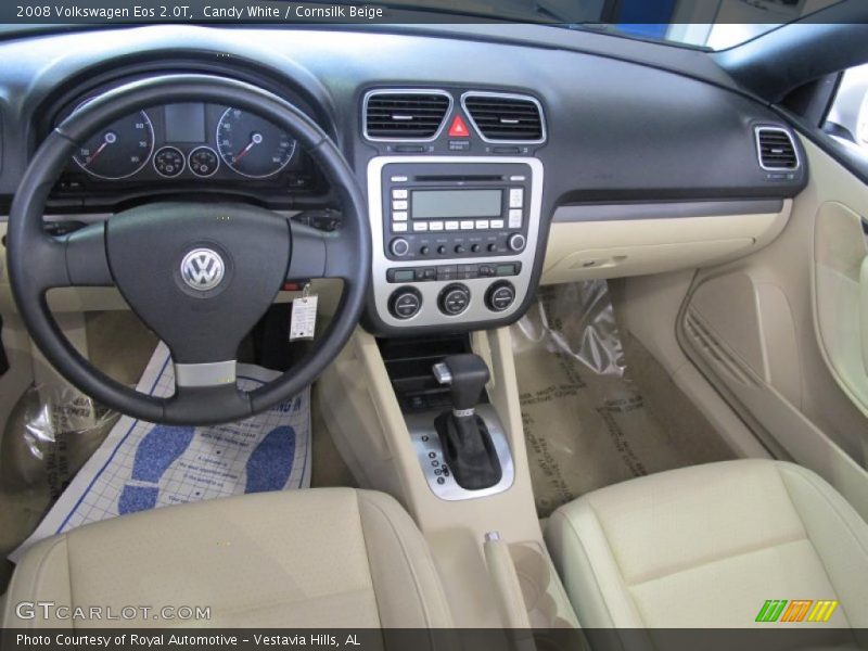 Candy White / Cornsilk Beige 2008 Volkswagen Eos 2.0T