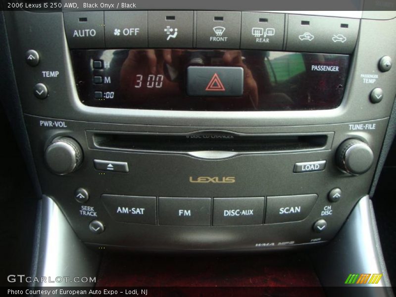 Black Onyx / Black 2006 Lexus IS 250 AWD