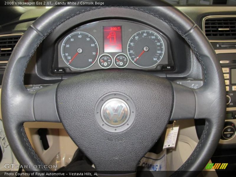 Candy White / Cornsilk Beige 2008 Volkswagen Eos 2.0T
