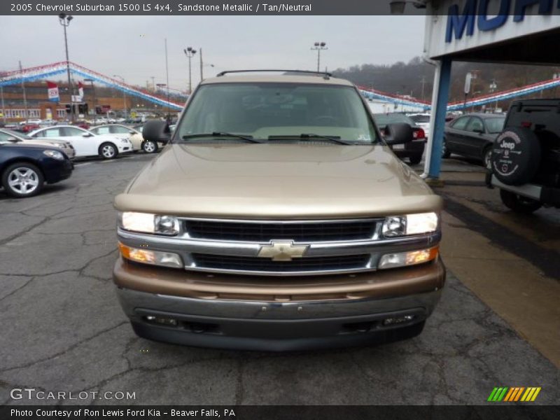 Sandstone Metallic / Tan/Neutral 2005 Chevrolet Suburban 1500 LS 4x4