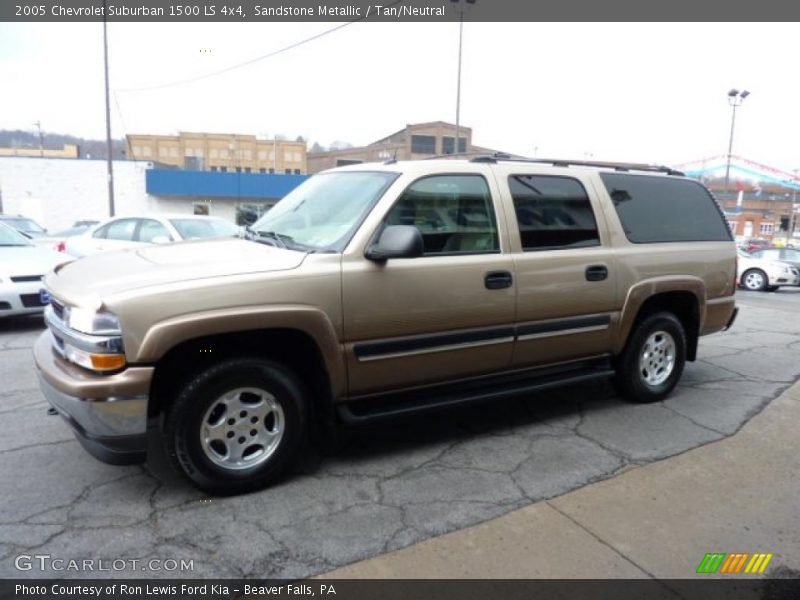  2005 Suburban 1500 LS 4x4 Sandstone Metallic