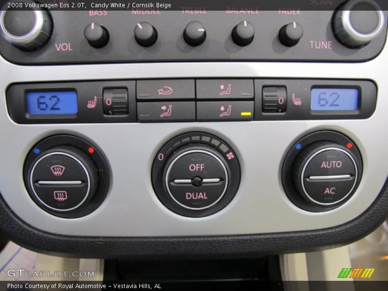 Candy White / Cornsilk Beige 2008 Volkswagen Eos 2.0T