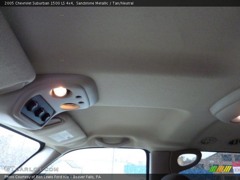 Sandstone Metallic / Tan/Neutral 2005 Chevrolet Suburban 1500 LS 4x4