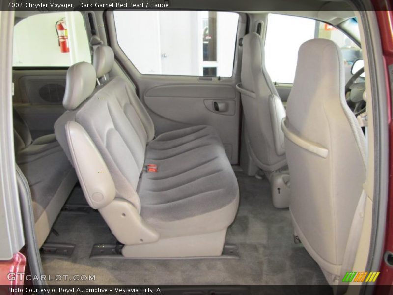 Dark Garnet Red Pearl / Taupe 2002 Chrysler Voyager