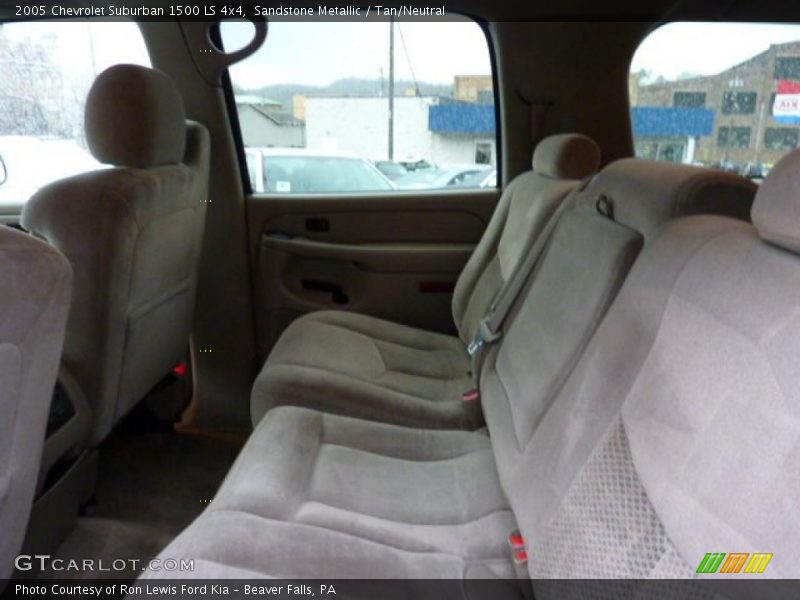 Sandstone Metallic / Tan/Neutral 2005 Chevrolet Suburban 1500 LS 4x4