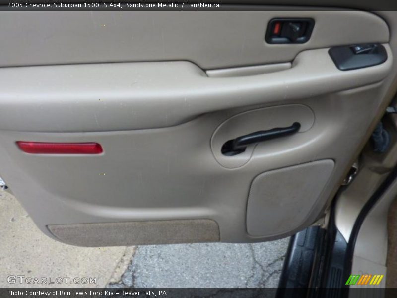 Sandstone Metallic / Tan/Neutral 2005 Chevrolet Suburban 1500 LS 4x4