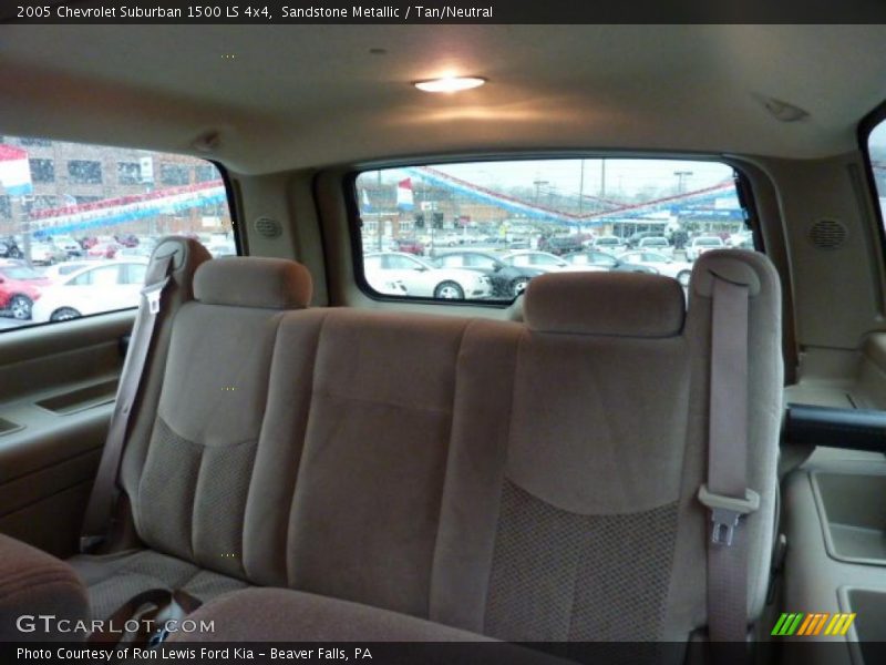 Sandstone Metallic / Tan/Neutral 2005 Chevrolet Suburban 1500 LS 4x4