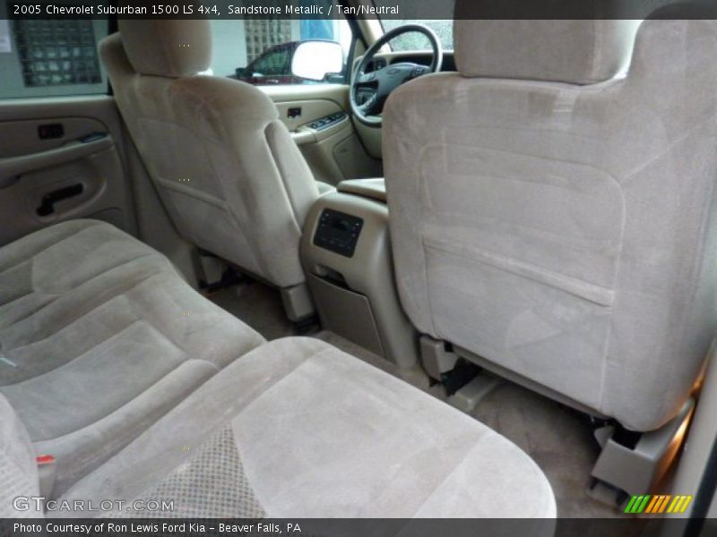 Sandstone Metallic / Tan/Neutral 2005 Chevrolet Suburban 1500 LS 4x4