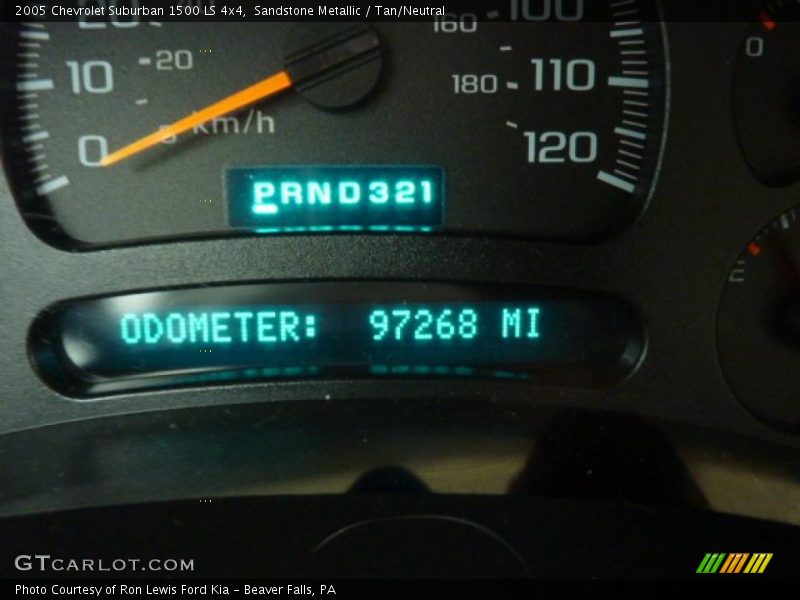 Sandstone Metallic / Tan/Neutral 2005 Chevrolet Suburban 1500 LS 4x4