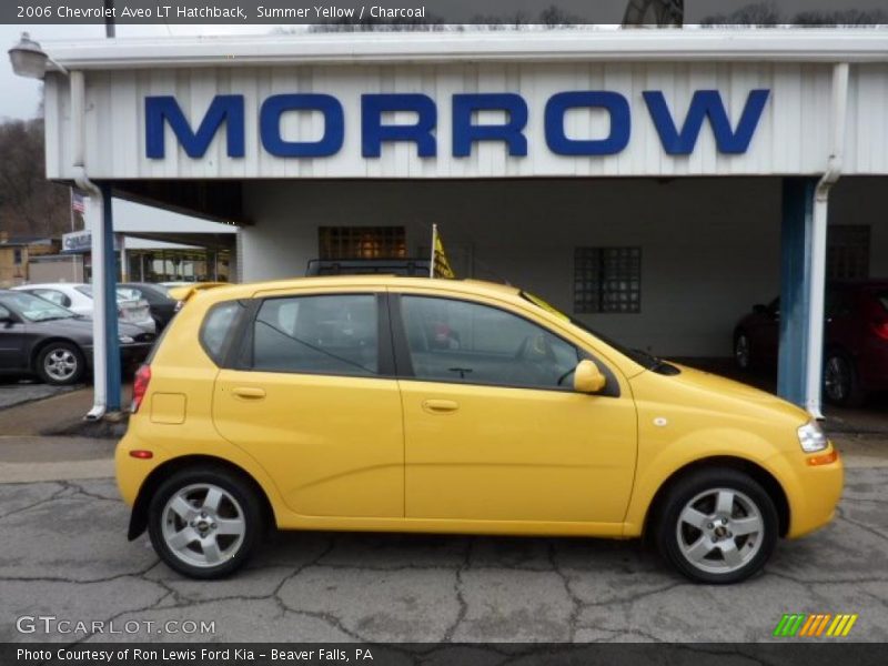 Summer Yellow / Charcoal 2006 Chevrolet Aveo LT Hatchback