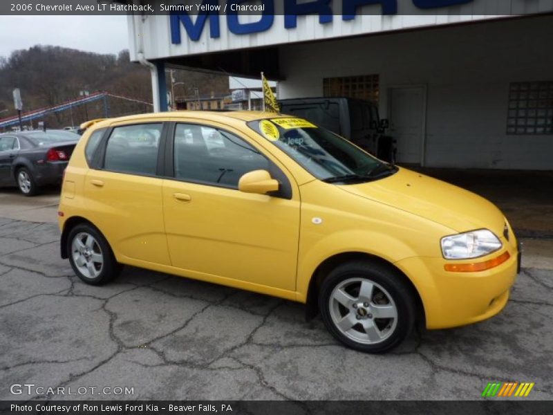 Summer Yellow / Charcoal 2006 Chevrolet Aveo LT Hatchback