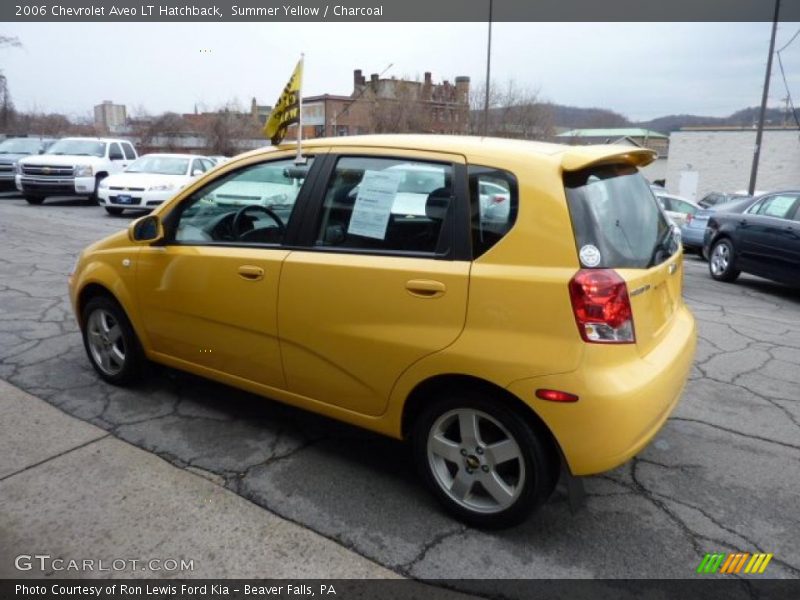 Summer Yellow / Charcoal 2006 Chevrolet Aveo LT Hatchback