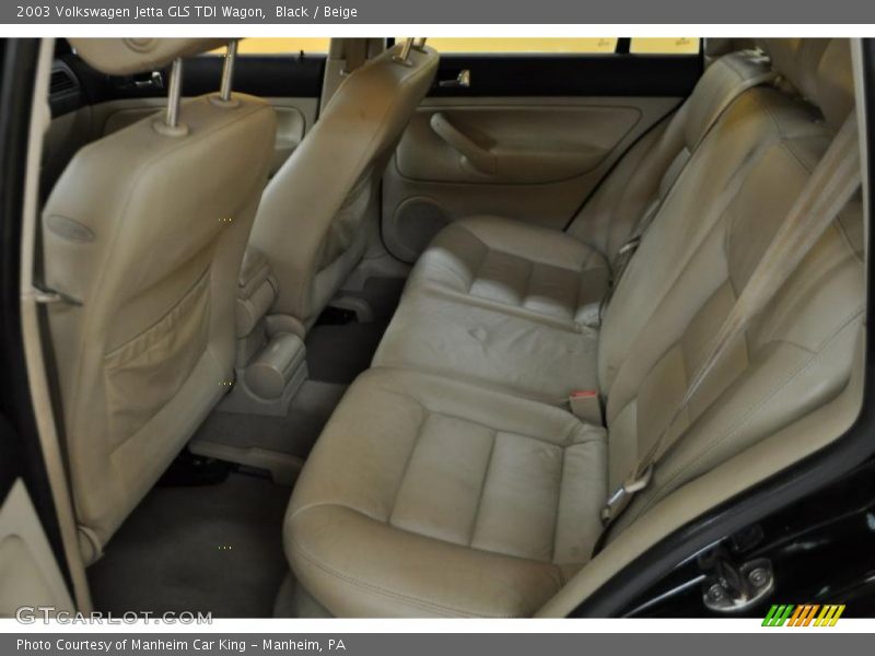 Black / Beige 2003 Volkswagen Jetta GLS TDI Wagon