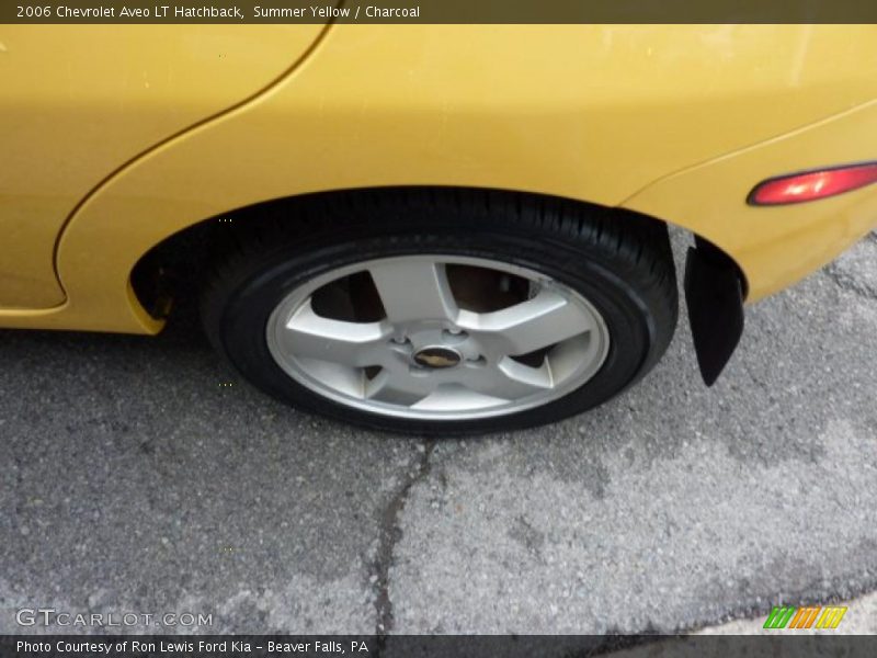Summer Yellow / Charcoal 2006 Chevrolet Aveo LT Hatchback