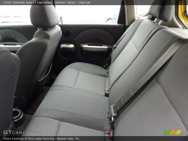  2006 Aveo LT Hatchback Charcoal Interior