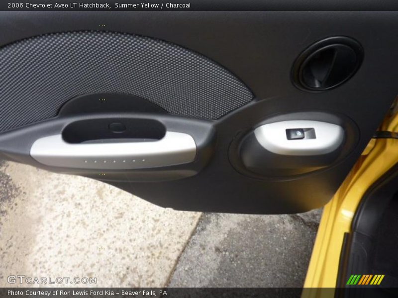 Summer Yellow / Charcoal 2006 Chevrolet Aveo LT Hatchback