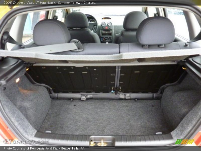 2006 Aveo LT Hatchback Trunk