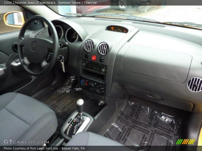Dashboard of 2006 Aveo LT Hatchback