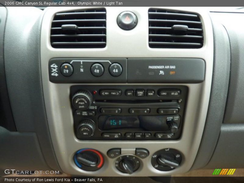 Olympic White / Light Tan 2006 GMC Canyon SL Regular Cab 4x4