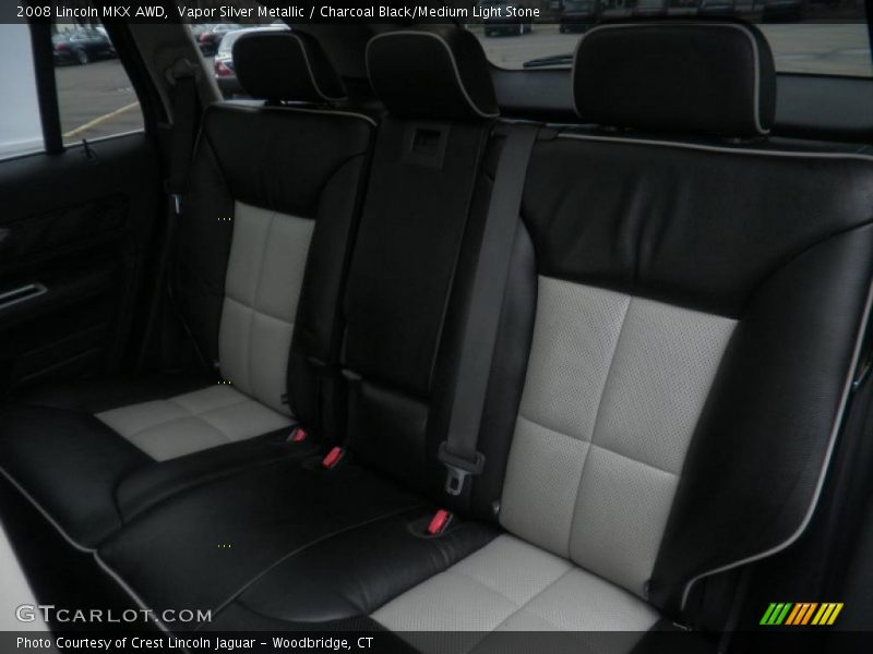 Vapor Silver Metallic / Charcoal Black/Medium Light Stone 2008 Lincoln MKX AWD
