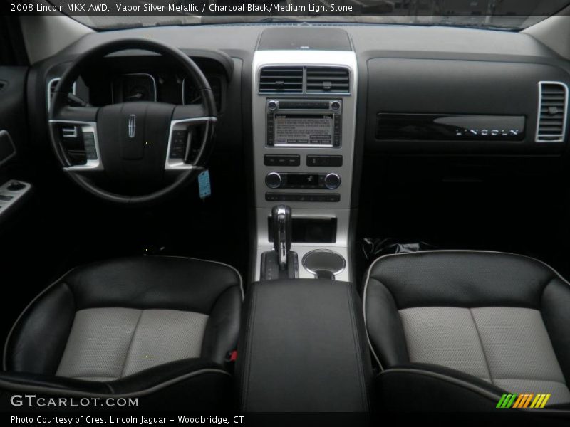 Vapor Silver Metallic / Charcoal Black/Medium Light Stone 2008 Lincoln MKX AWD