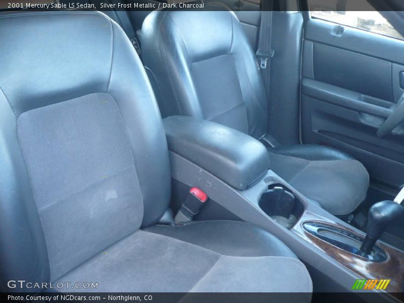 Silver Frost Metallic / Dark Charcoal 2001 Mercury Sable LS Sedan