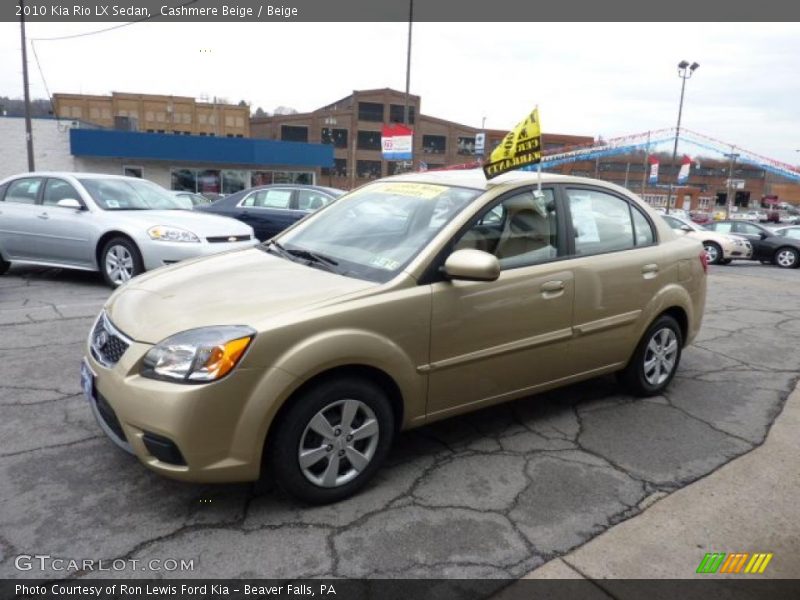 Front 3/4 View of 2010 Rio LX Sedan