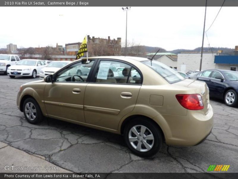 Cashmere Beige / Beige 2010 Kia Rio LX Sedan