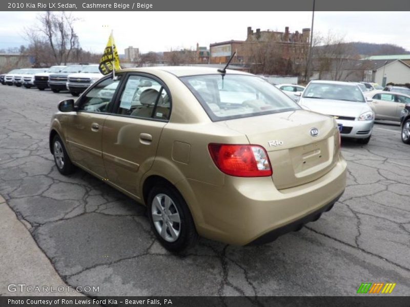  2010 Rio LX Sedan Cashmere Beige